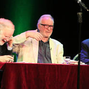 Manfred Lütz, Martin Stankowski und rainer Pause zum Karfreitagsstreit bie der KFK-Matinee 2018 im Pantheon